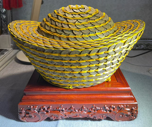 清代乾隆通宝元宝 开业礼品新房礼物保真包老带证书