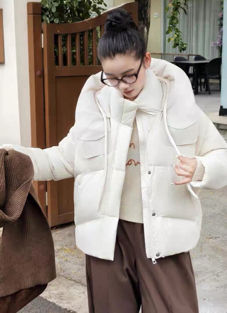 【MF微胖大码】上新泡芙90朵绒加厚羽绒服