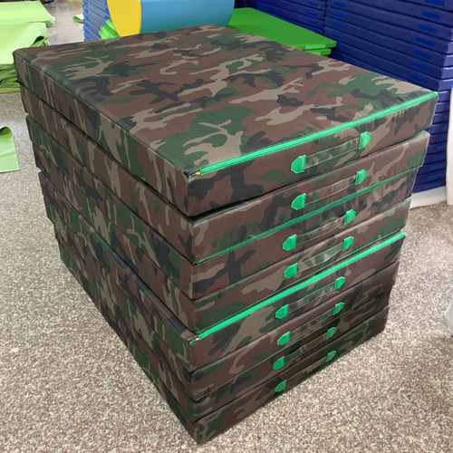 幼儿园早教户外迷彩可折叠体操垫