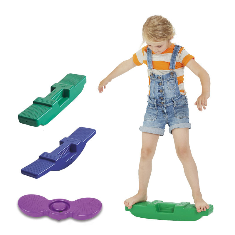 德国多元运动板套装早教儿童感统训练器材前后左右平衡跷跷板教具