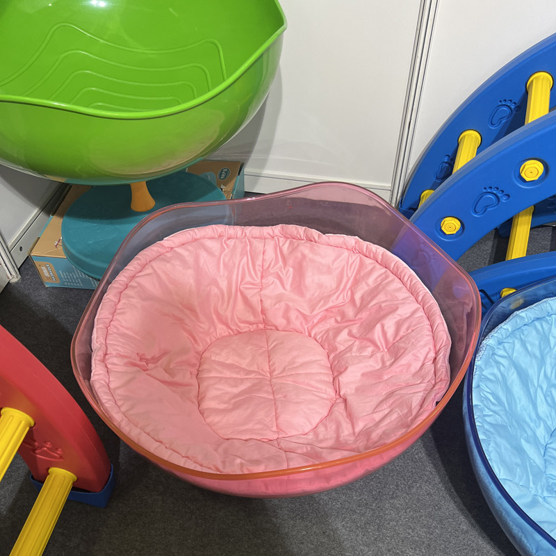 摇滚大陀螺幼儿园儿童感统训练器材体适能前庭平衡板旋转盘玩具
