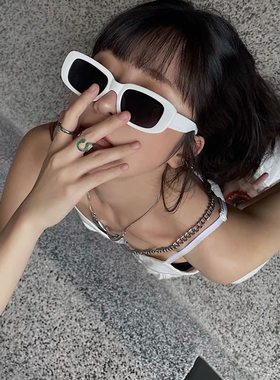 防紫外线长方形旅游情侣搞怪眼镜