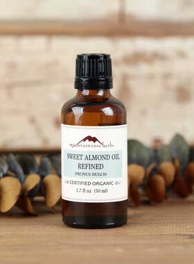 MRH精制冷压甜杏仁油50ml基础油脸部护肤芳疗温和滋润按摩油手作