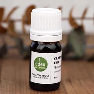 EDEN有机法国快乐鼠尾草单方精油5ml芳疗护肤调香定香薰经期放松