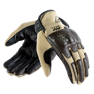 【MOTO小峰】杜汉新款夏季骑行手套透气防摔耐磨真皮触屏骑士护具