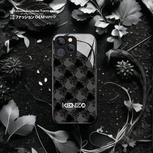 欧美轻奢虎头kenzo复古高端适用于iphone15promax苹果手机壳ins