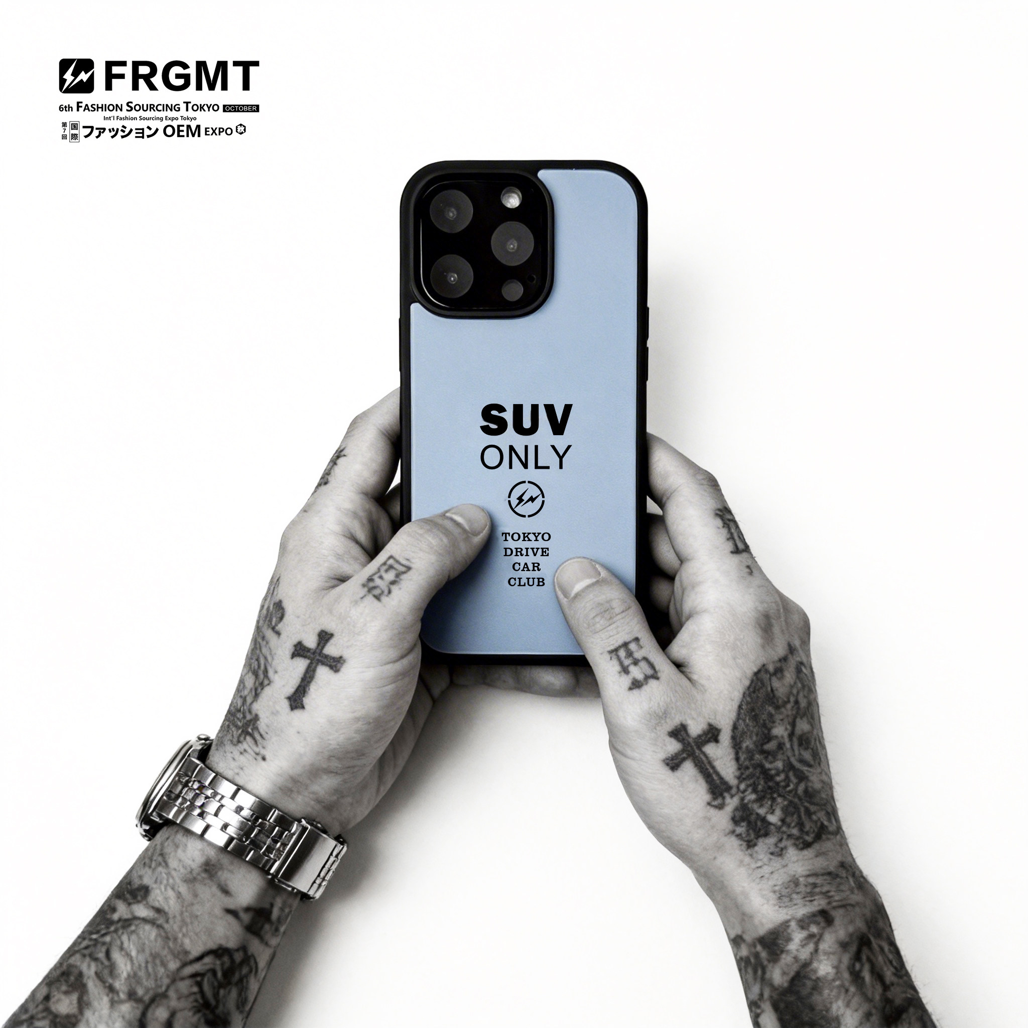 日潮藤原浩&SUV磨砂磁吸防摔个性适用于iphone17prom