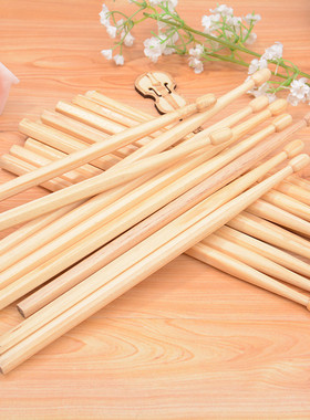 英国原木色个性鼓槌铅笔 鼓棒铅笔 drumsticks pencial可定制LOGO
