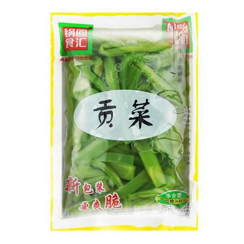 锅圈食汇鲜贡菜苔干火锅食材