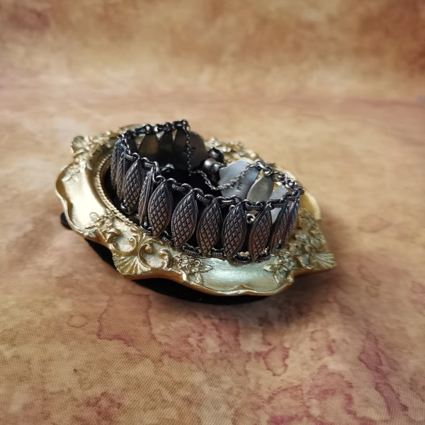 Vintage中古925银精工老手作手链手排