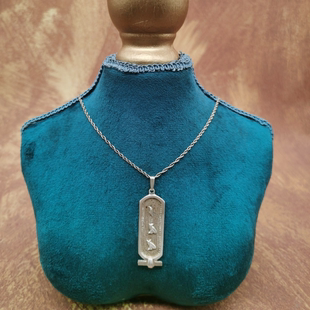 Vintage中古欧洲回流sterling老银埃及牌吊坠