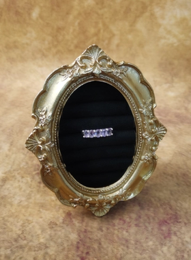 Vintage中古925银镶嵌淡紫色山晶戒指17号