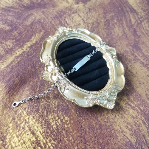 Vintage中古欧洲回流925银飞行员手链18cm