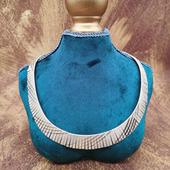 Vintage中古欧洲回流925银款 式 链项链40cm