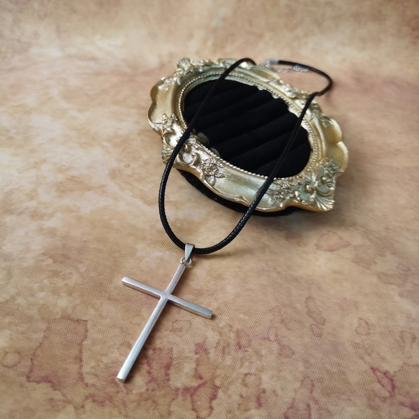 Vintage中古欧洲回流925银十字架吊坠品牌