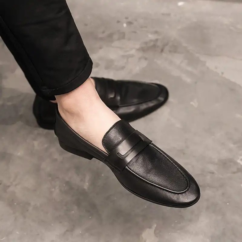 帕达索休闲风透气时尚商务皮鞋