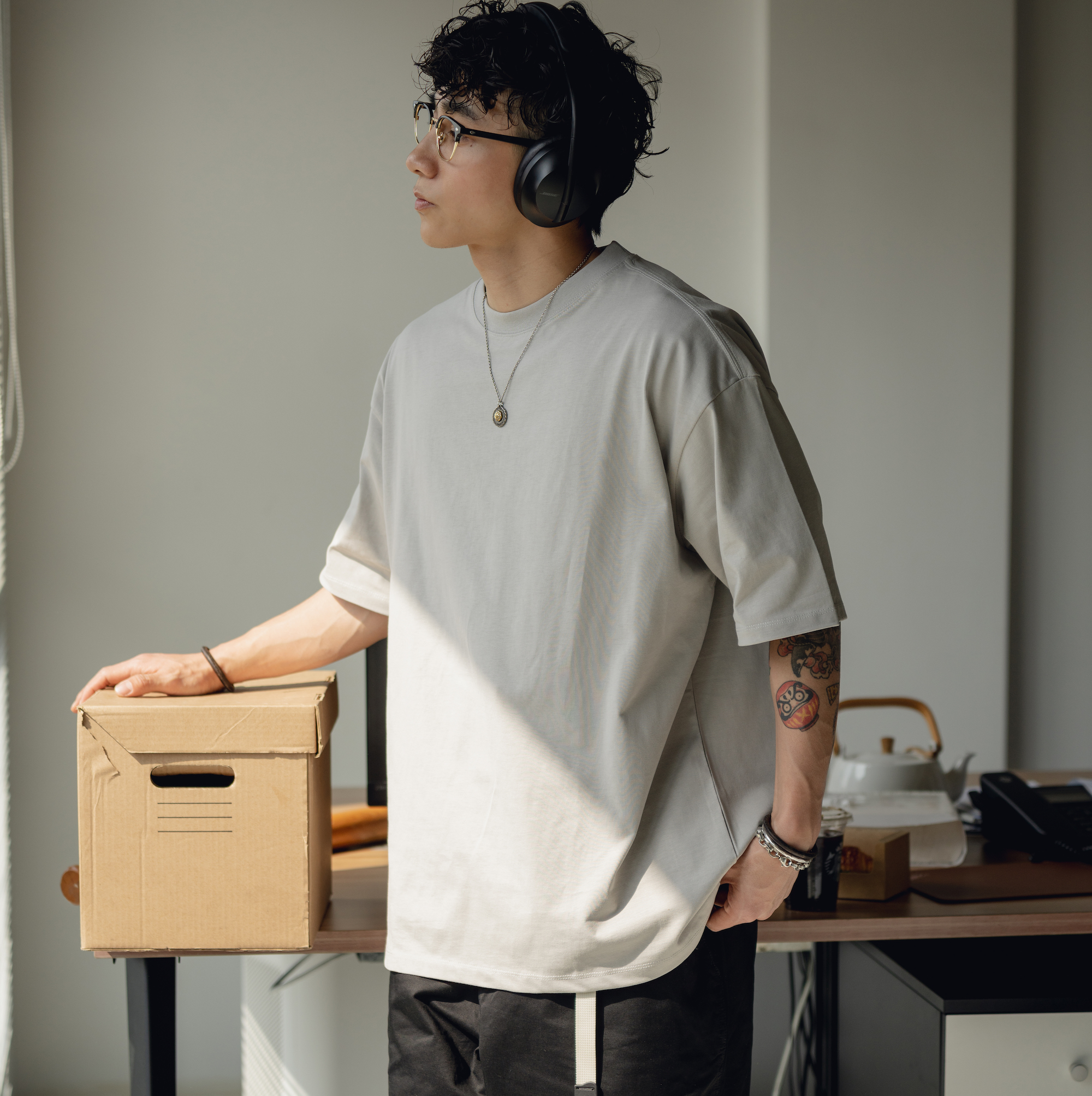 PrintsCrew短袖潮流精梳棉T恤