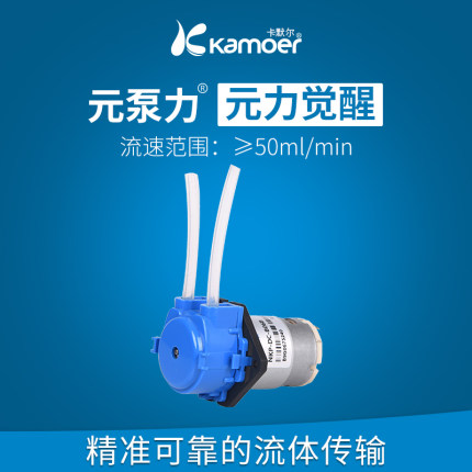 卡默尔蠕动泵12v微型自吸泵电动直流循环抽水泵水冷小泵 迷你水泵
