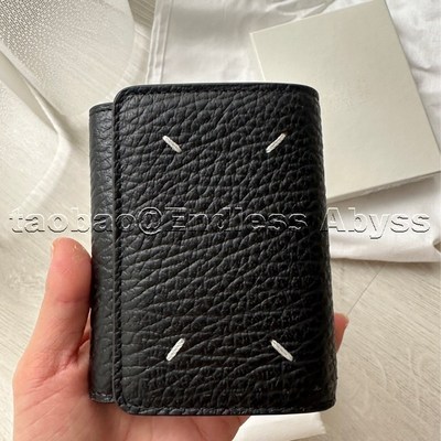 Endless Abyss 22ss头层牛皮三折多卡槽翻盖钱包真皮折叠卡包钱夹