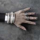 Endless P4风弧面手镯复古磨砂银小众先锋做旧设计情侣手环 Abyss