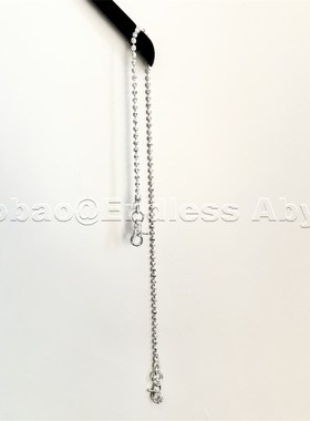 Endless Abyss kapital风格 自主手工做旧工业风环扣裤链配饰挂件