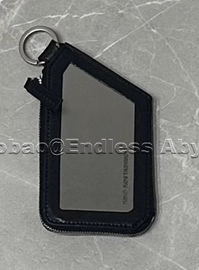 Endless Abyss KIKO风格异形镜面卡包定制牛皮拼接钱包钥匙扣挂件