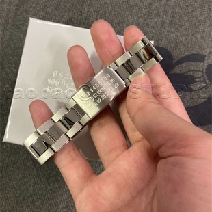 Endless Abyss M风格拼接表带手链数字logo钛钢手环情侣链式手镯