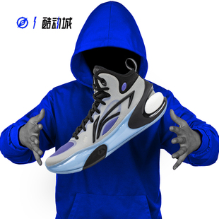 ABAT043 LINING李宁 男子中帮回弹耐磨实战篮球鞋 䨻 驭帅17