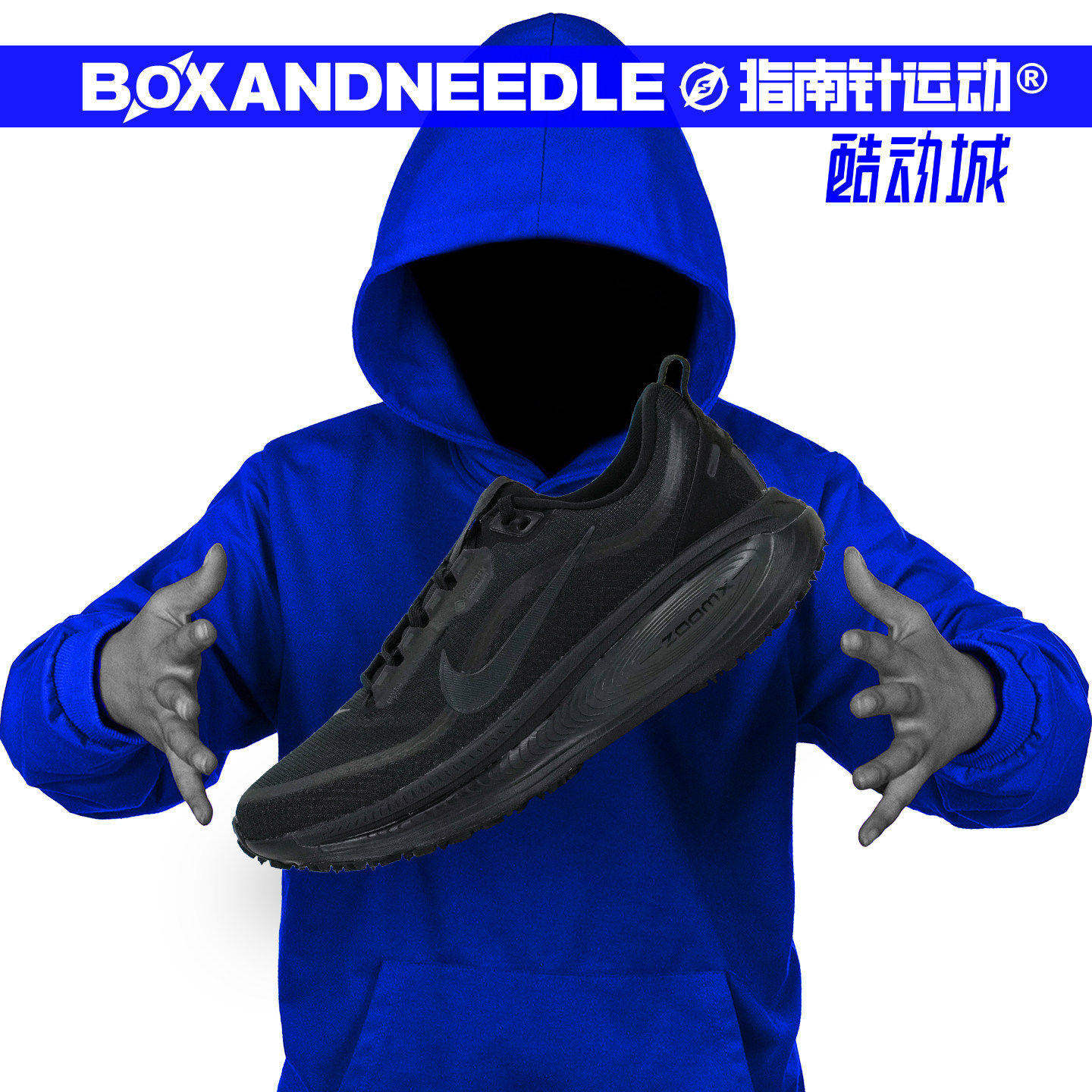 NIKE VOMERO 18 GORE-TEX 迈柔18 男子低帮防水跑步鞋 HQ7001-001