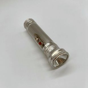 凯达牌老式手电筒 铁皮一号电池 黄光老灯泡 照明   家用  胎教