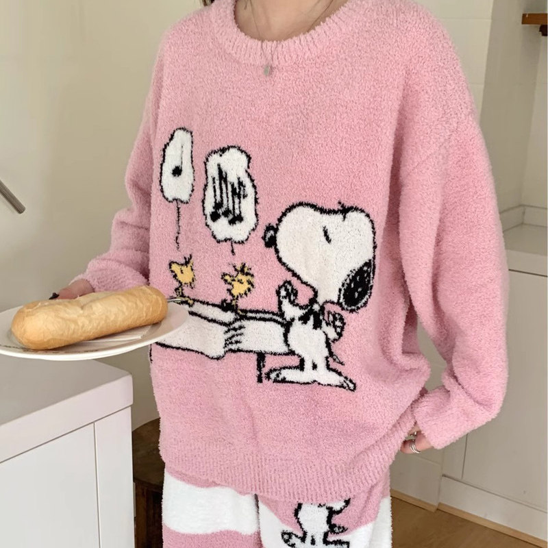 睡衣套装软绵绵女士家居服女士