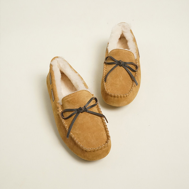 17号的下午| 韦恩经典好穿羊皮毛一体毛茸茸加绒豆豆鞋乐福鞋女,女鞋,乐福鞋（豆豆鞋）,淘宝优惠券,粉丝福利购,淘宝优惠卷