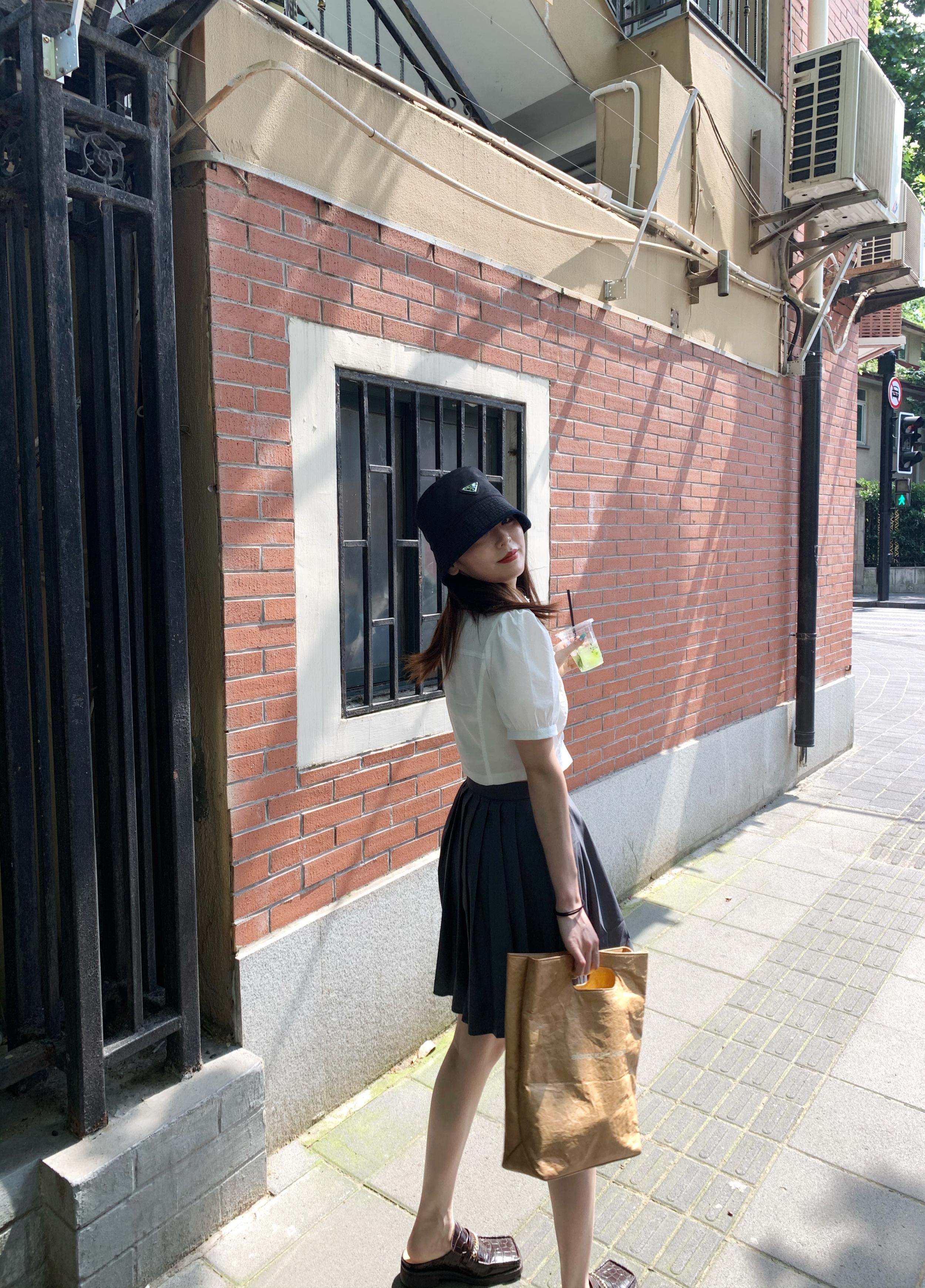 （反季清仓不退不换）新品学院风高腰显瘦A字半身裙性感可爱|ruв категории Женская одежда, юбка - от Buy2taobao.com для оказания профессиональной услуги покупки агента Taobao