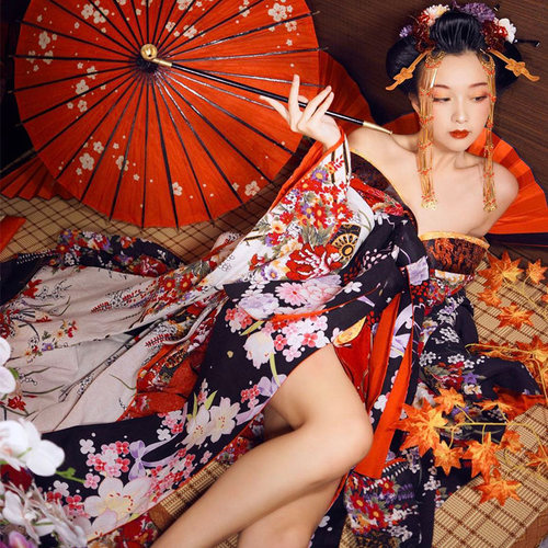 花魁超华丽舞台表演可大批量和服