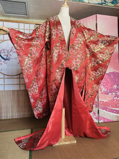 和服中华吴服女cos日本花魁拖尾打褂改良舞台表演动漫摄影演出服