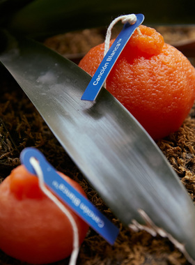 CB 加州阳光塔罗科血橙丑橘柑橘气味香薰摆件水果艺术蜡烛