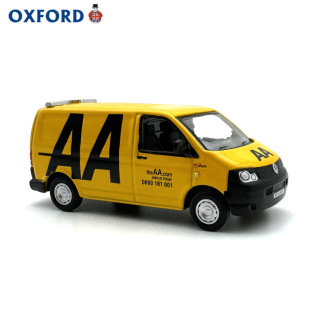 OXFORD大众T5AA运输面包车汽车模型收藏合金小车仿真摆件1:76
