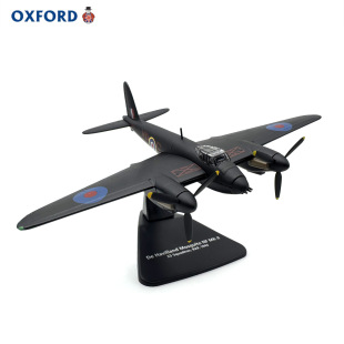 OXFORD牛津1/72德哈维兰蚊式夜间战机二战军事飞机模型合金仿真
