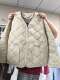 米色羽绒服 147 大码 胸围126衣长70