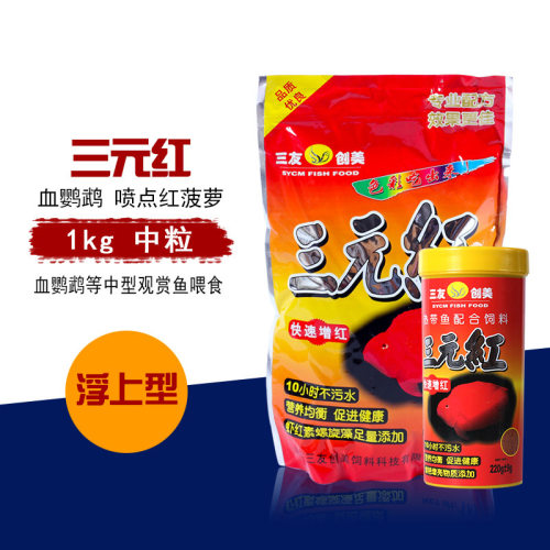 热带鱼血鹦鹉发财鱼罗汉三元