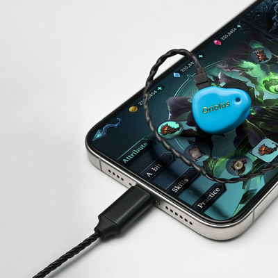 褐鹂入耳式有线HIFI耳机