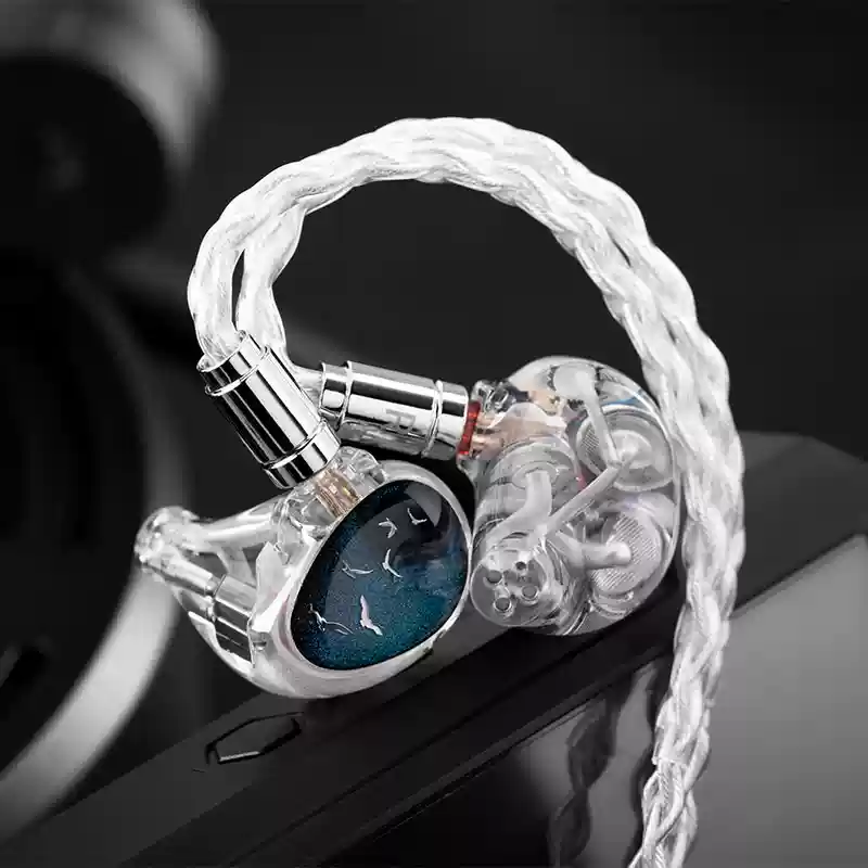 有线HiFi入耳式圈铁平板耳机