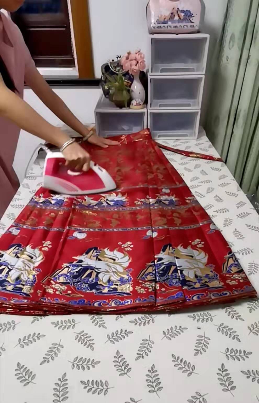 蠡尘轩汉服定制 马面裙定制工费 六米摆