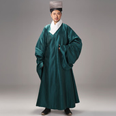 大气内搭日常款 明制道袍汉服小袖 书生 绝美男士 正版 复原版 交领长衫