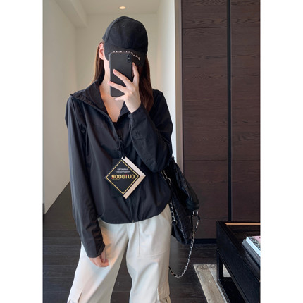 AMR UU◆柜上2000+贵牌轻户外立领显瘦短款外套女上衣秋冬2025新