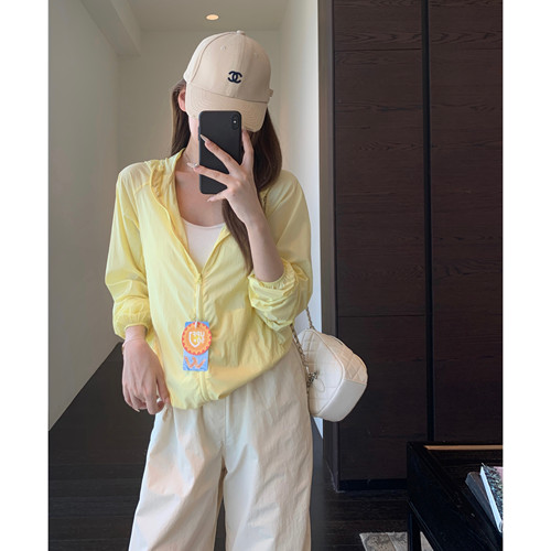 AMR UU◆夏季防晒衣 轻薄速干宽松透气防紫外线皮肤衣女外套新款