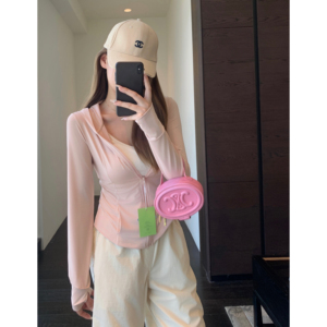 AMR UU◆夏季防晒神器 凉感小蛮腰修身显瘦防晒衣女外套2026新款