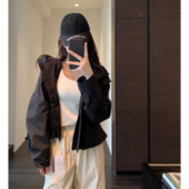 ～1u家高品质减龄连帽外套运动休闲上衣女新款 柜上火爆款 AMR