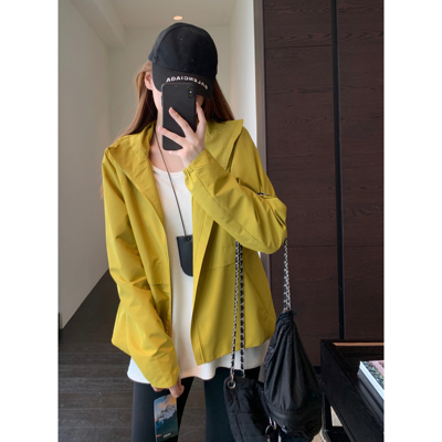 AMR UU◆酷帅时髦 高品质软壳户外冲锋衣外套连帽上衣女2026新款