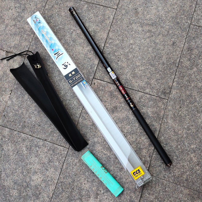 迪佳川河溪流竿原装配节